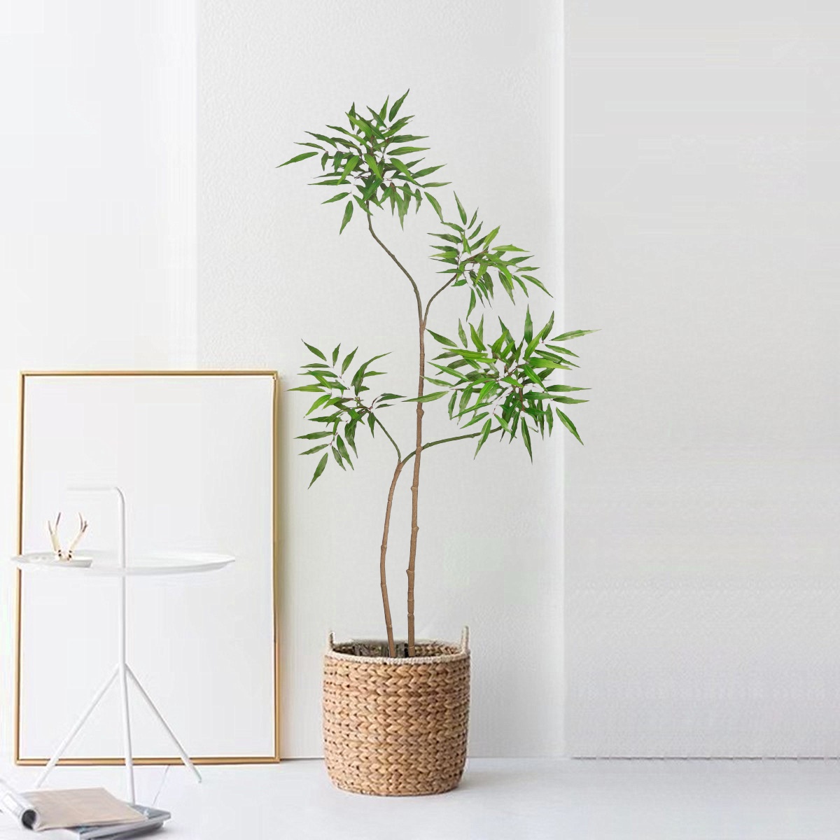 Dracaena Marginata - 130-160CM yapay Banyan ağacı sahte bitkiler