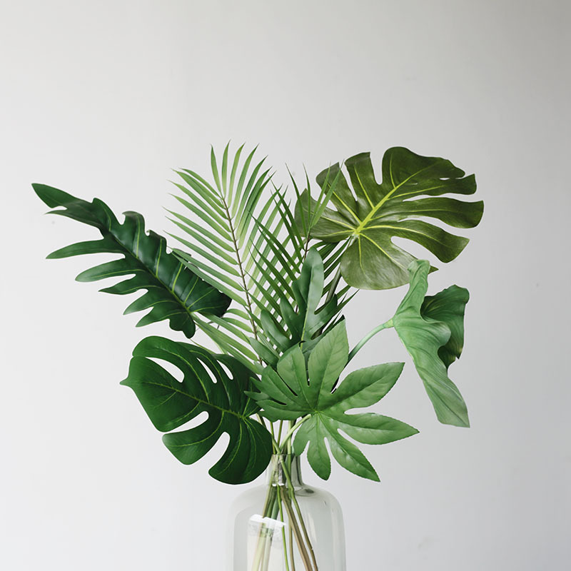 Monstera Adansonii - 59 CM Kaplumbağa Yaprağı Yapay Bitki