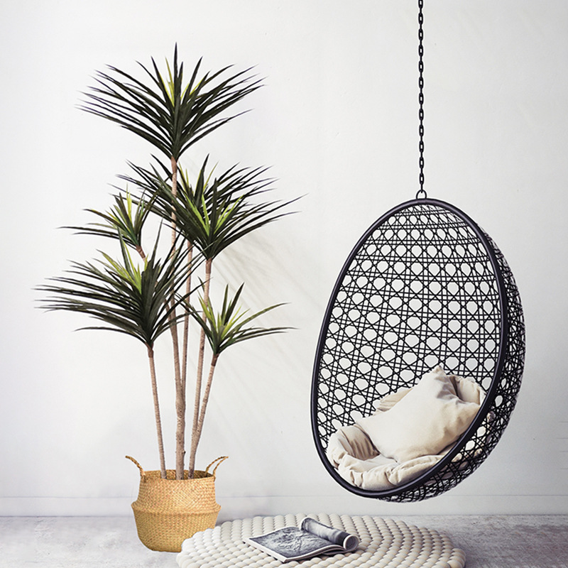 Dracaena Marginata - 90-120cm büyük yapay Dracaena bitkileri tropikal