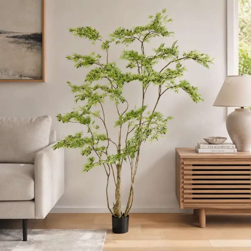 Gerçekçi Saksılı Yapay Japon A - Dracaena Marginata incelemesi ve fiyatı