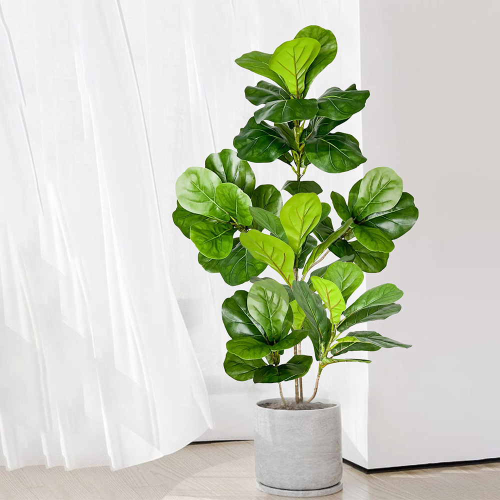 70-135 cm Büyük Yapay Fiddle B - Ficus Lyrata Tree incelemesi ve fiyatı
