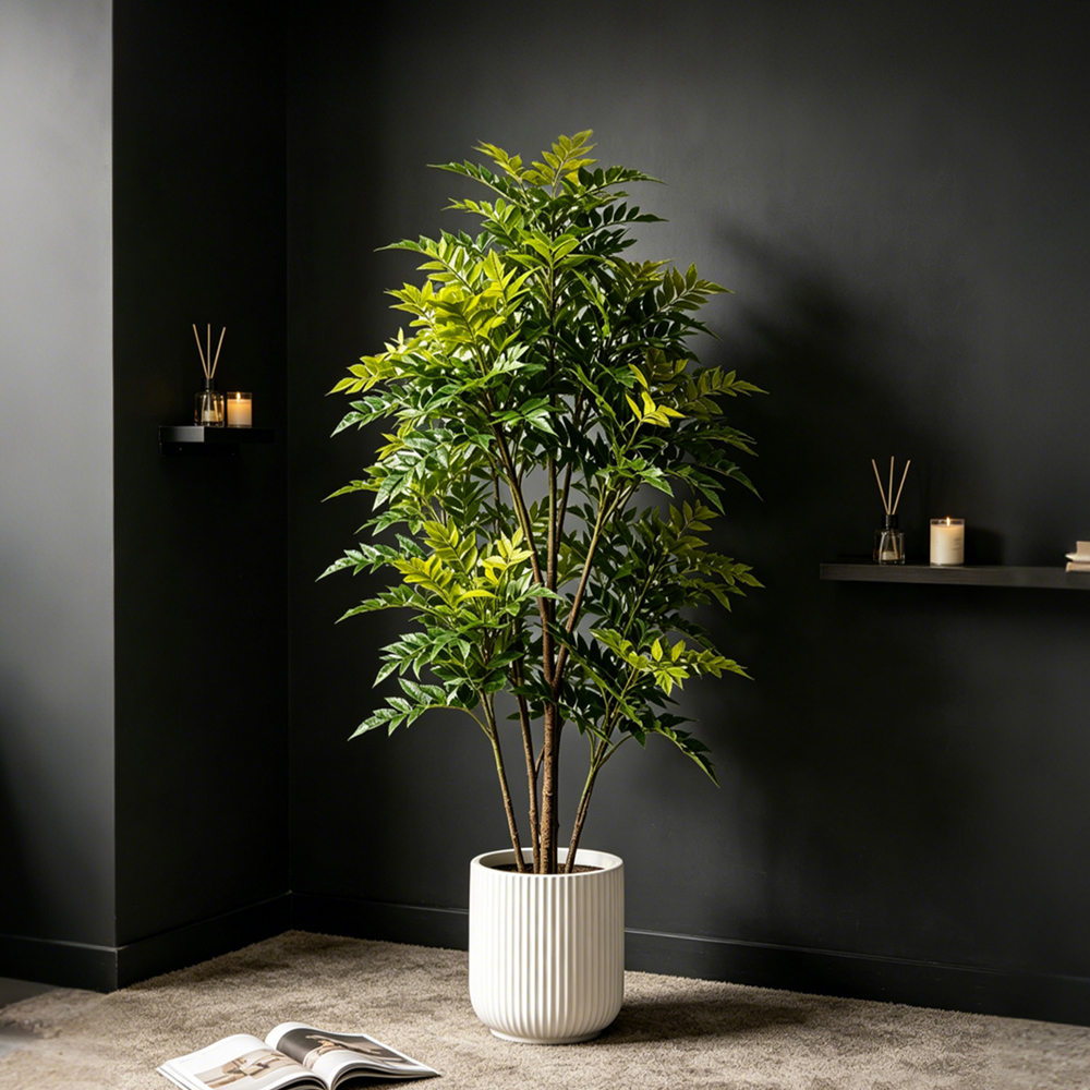 73-135cm Büyük Yapay Nandina A - Dracaena Marginata incelemesi ve fiyatı