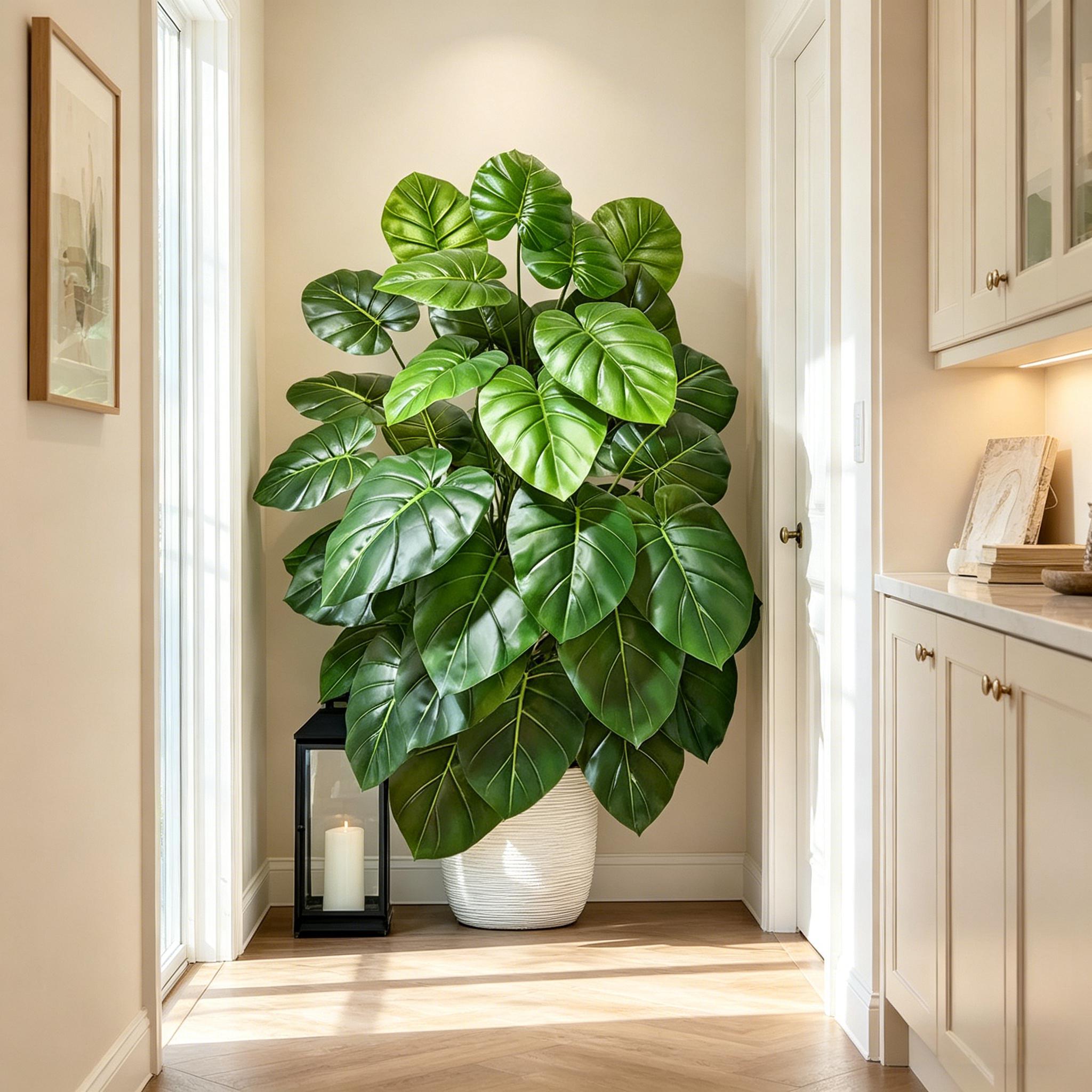 60-105cm Gerçekçi Yapay Palmiy - Monstera Adansonii incelemesi ve fiyatı
