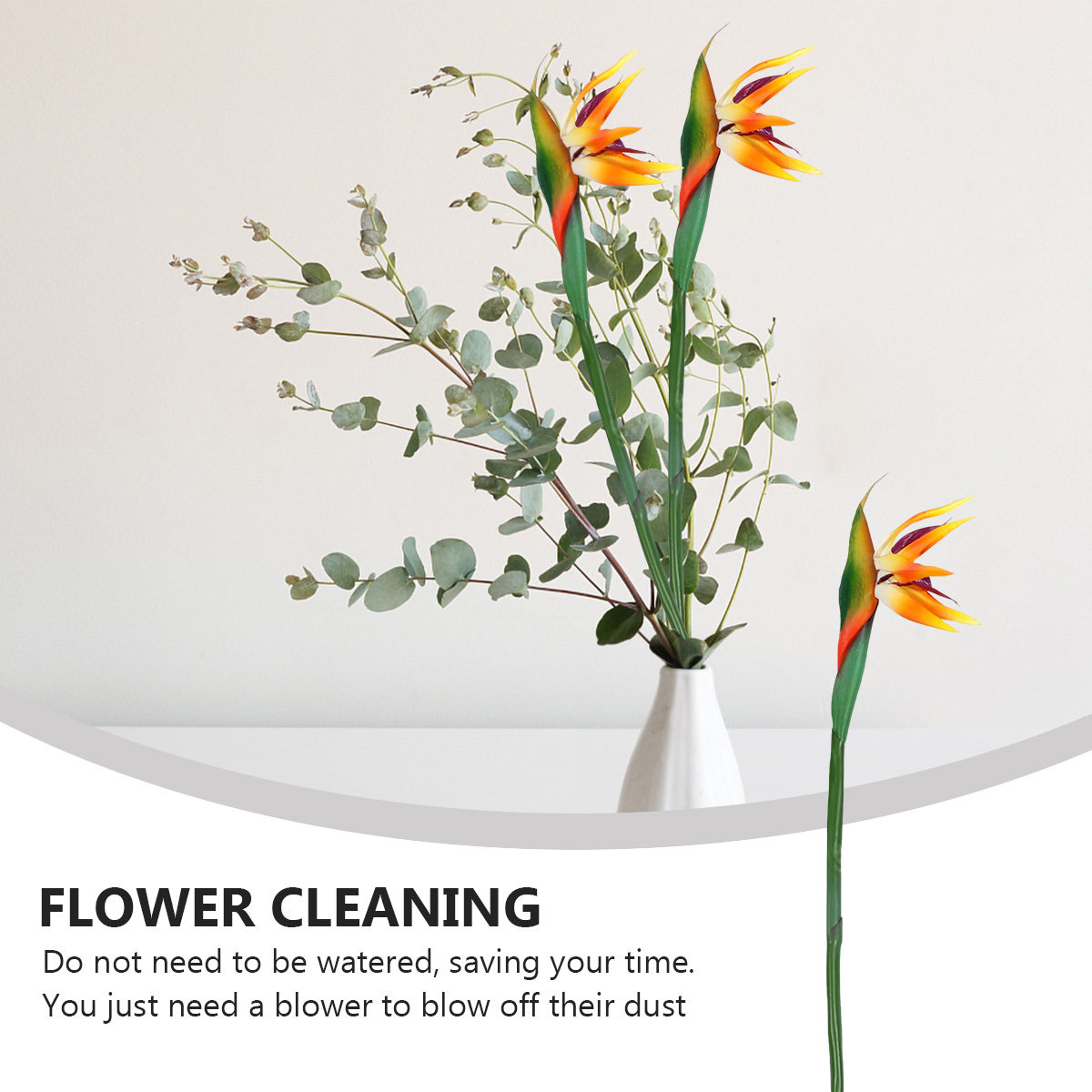 Yapay Strelitzia Çiçeği Gerçek - Bird Paradise Strelitzia incelemesi ve fiyatı