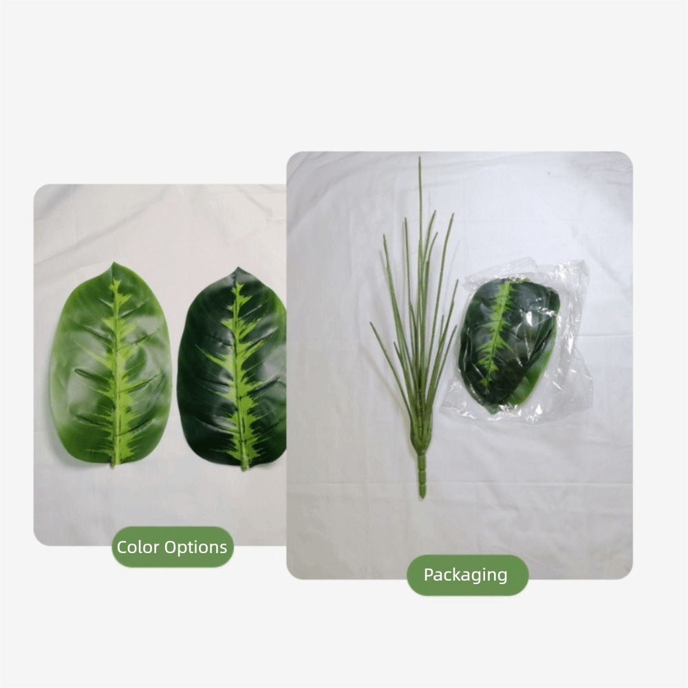 Yeşil Plastik Yapay Ficus Ağac - Monstera Adansonii incelemesi ve fiyatı