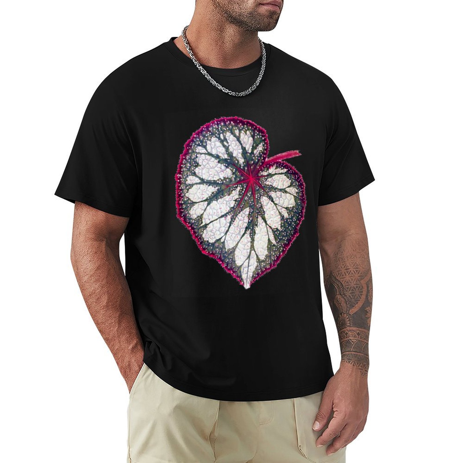 Begonia rex T-Shirt Yumuşak Es - Begonia Rex incelemesi ve fiyatı