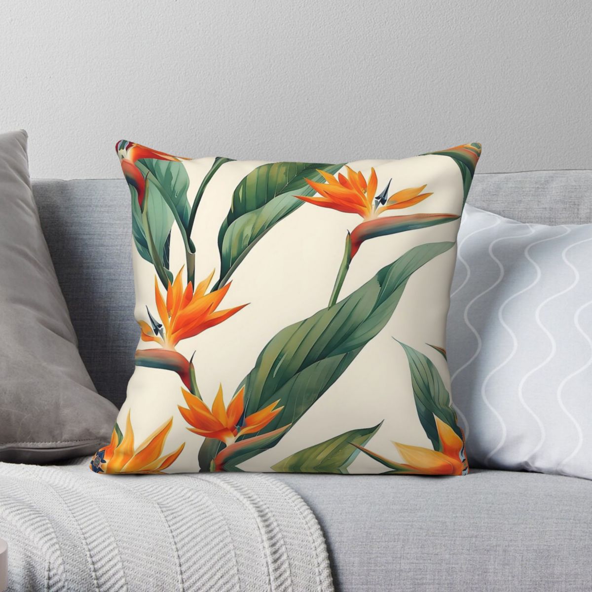 Cennet Kuşu Strelitzia Kare Ya - Bird Paradise Strelitzia incelemesi ve fiyatı