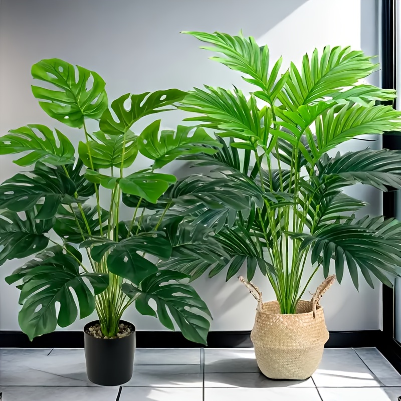 2 adet Yeşil 24 Yaprak Yapay P - Monstera Adansonii incelemesi ve fiyatı