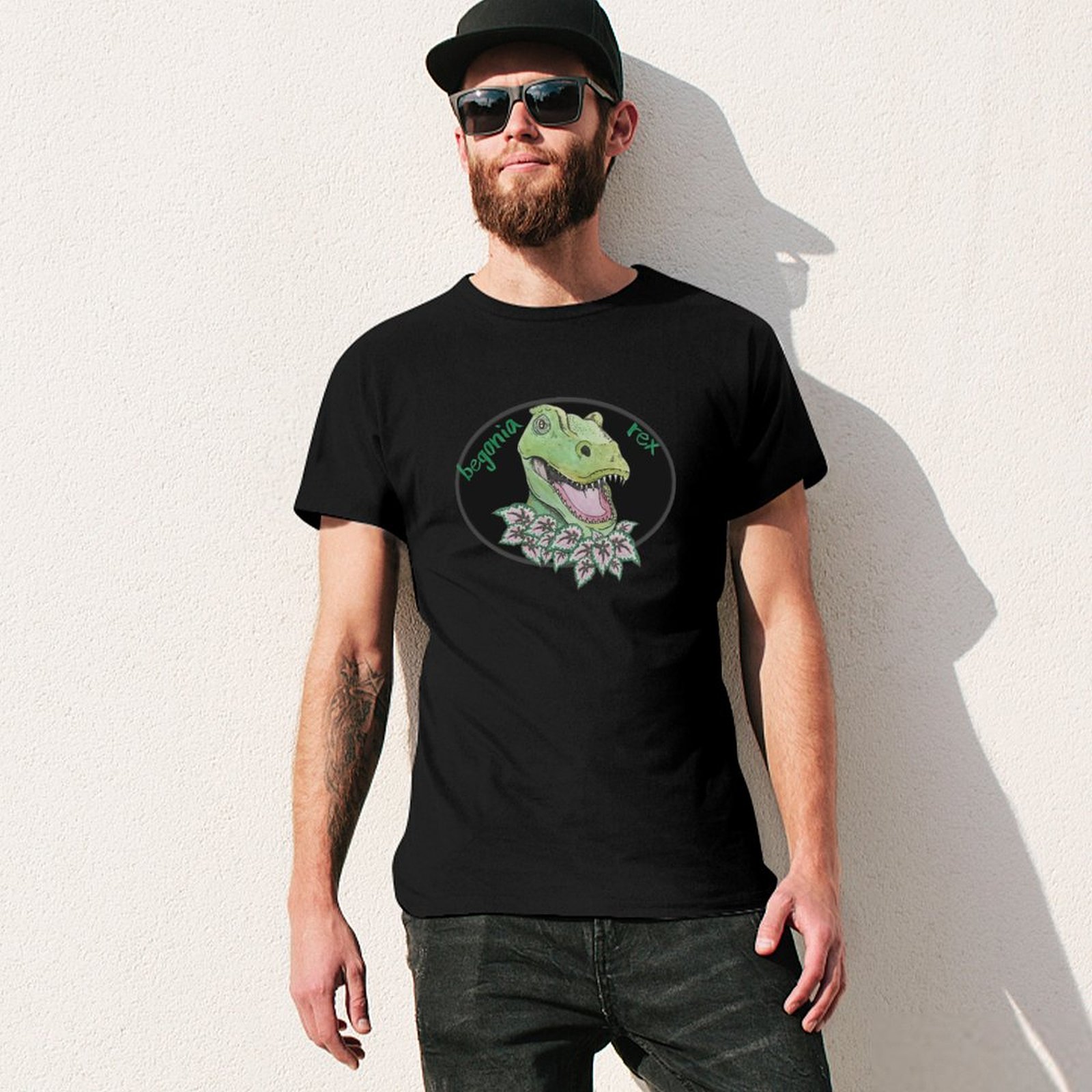 T rex begonia T-Shirt Şükran G - Begonia Rex incelemesi ve fiyatı