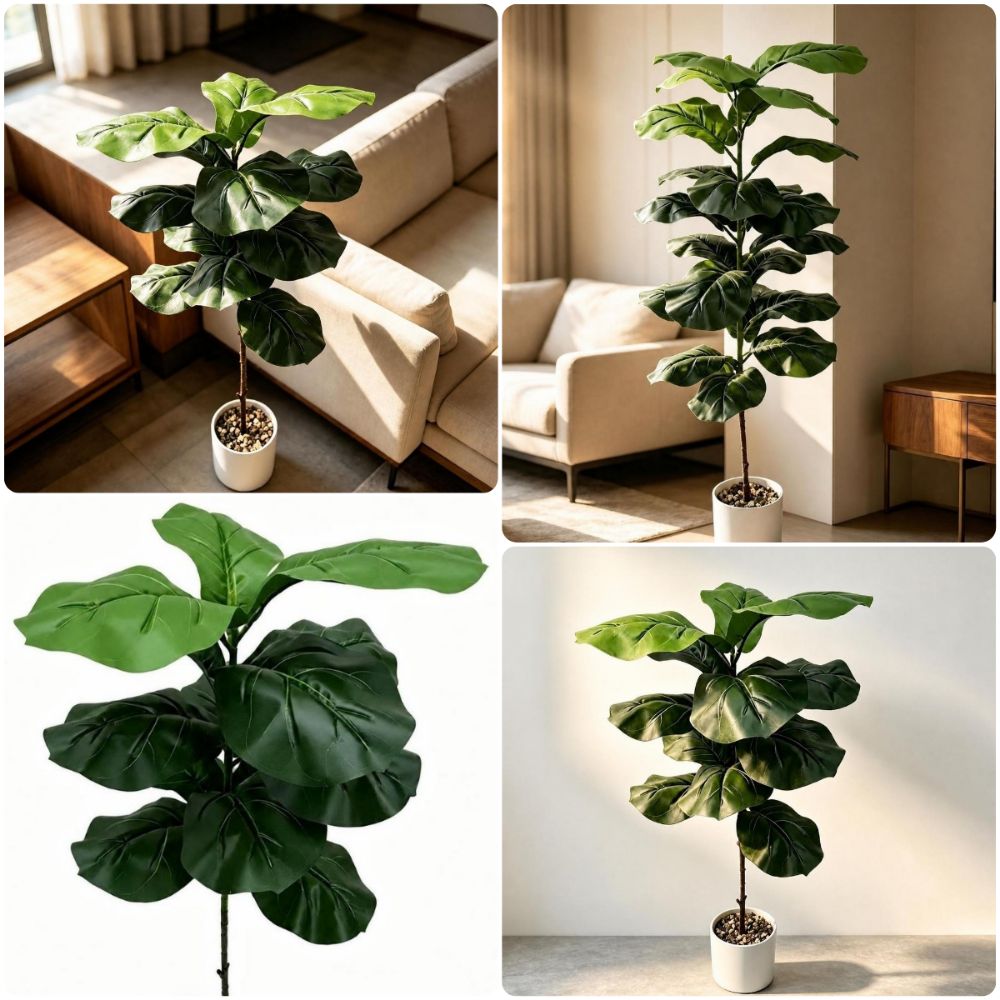 9/15/23 Yapay Ficus Lyrata Büy - Ficus Lyrata Tree incelemesi ve fiyatı