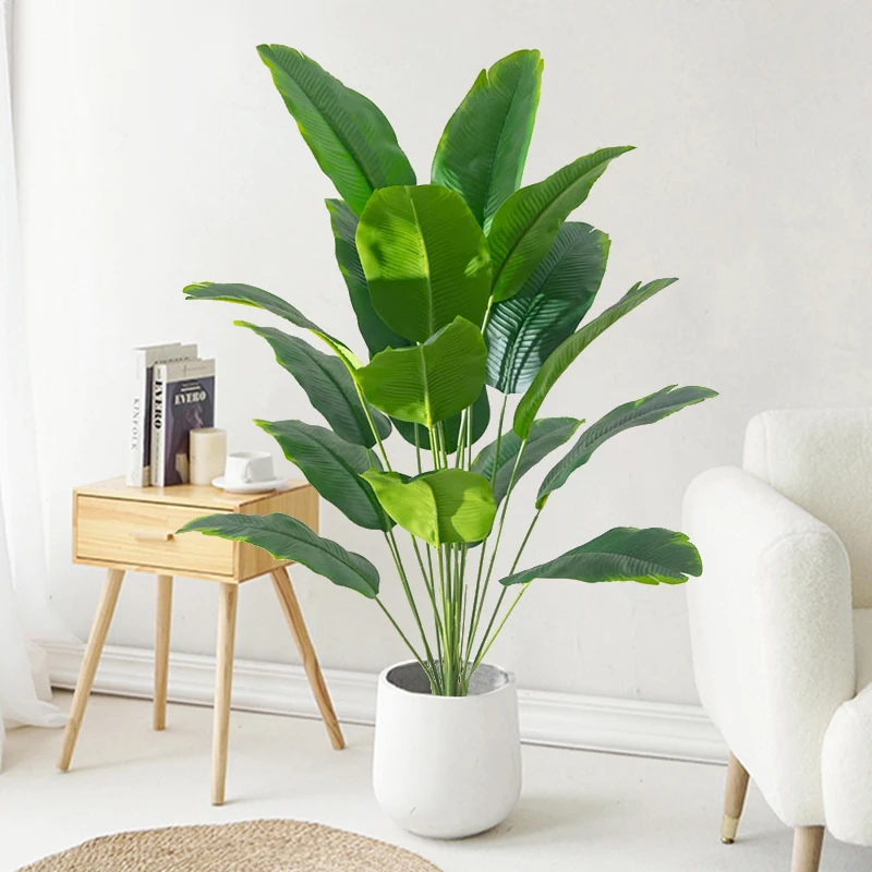1 adet Yapay Bitki Büyük Tropi - Monstera Adansonii incelemesi ve fiyatı
